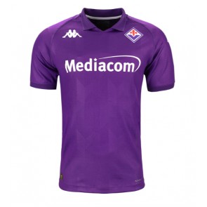 Lacne Muži Futbalové dres Fiorentina 2024-25 Krátky Rukáv - Domáci